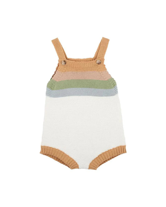 Treetop Stripe Knit Romper