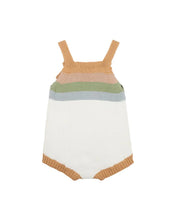 Load image into Gallery viewer, Treetop Stripe Knit Romper
