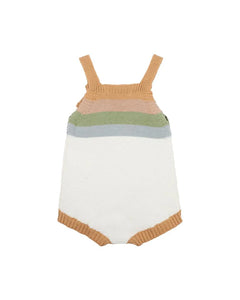 Treetop Stripe Knit Romper