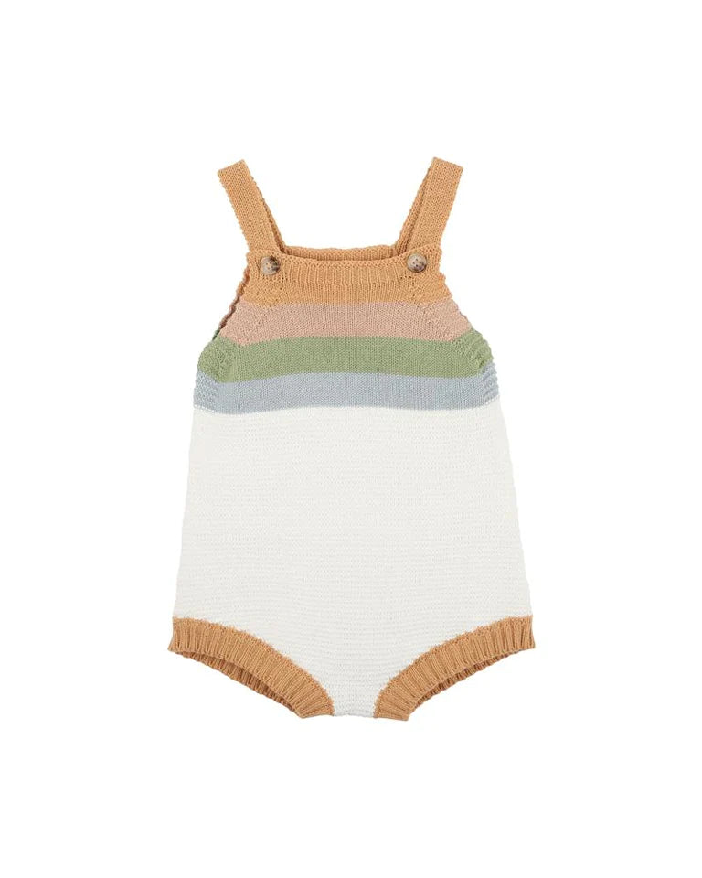 Treetop Stripe Knit Romper