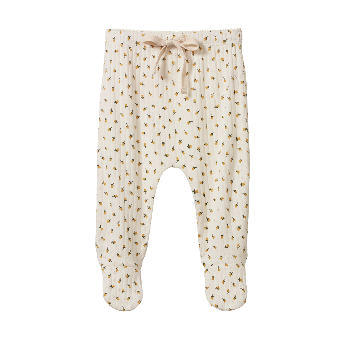 Footed Rompers Pointelle - Tulip