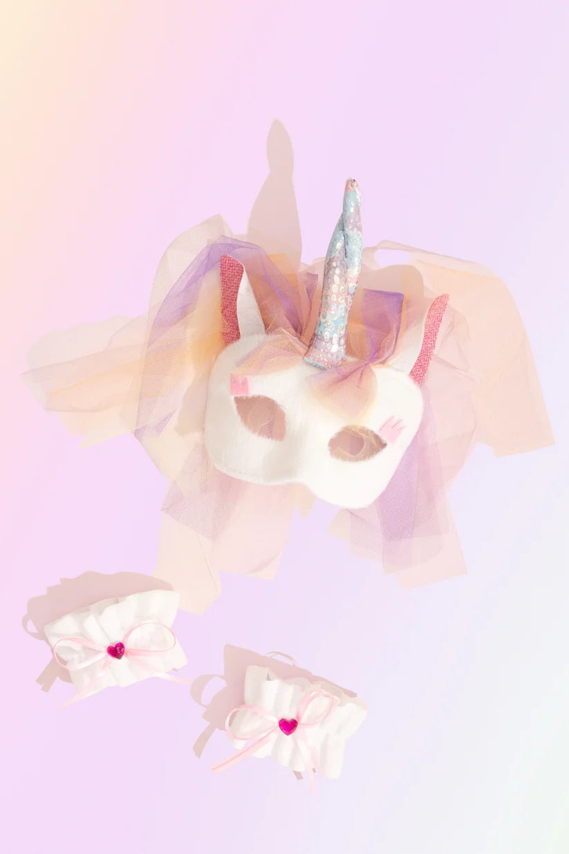 Unicorn - Animal Mask & Wrist Cuffs
