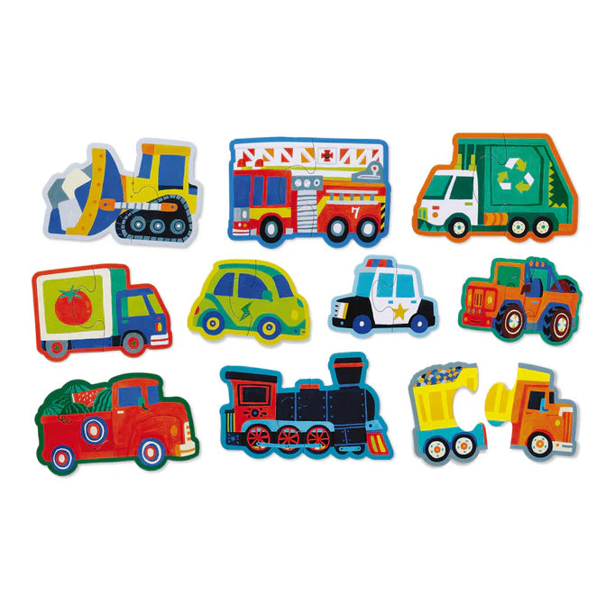 Let's Begin Vehicles - Beginners Puzzle (2pc)