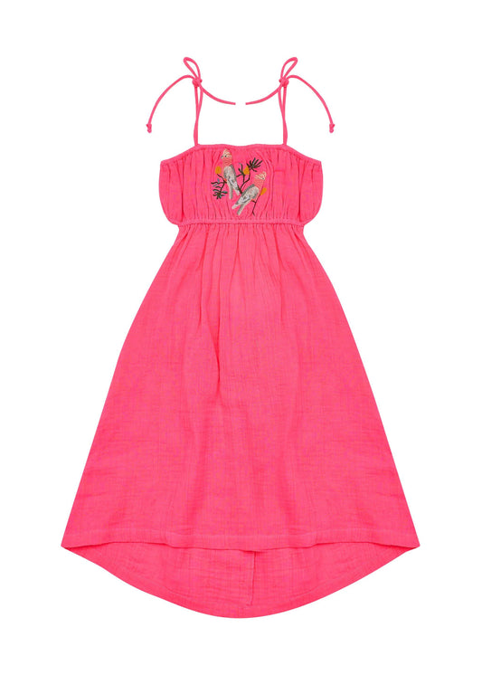 Vera Dress - Neon Blush