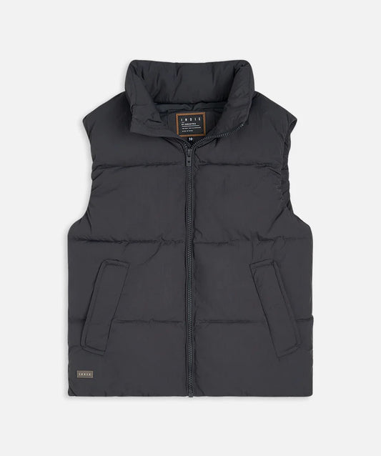 The New Chester Puffer Vest - Black
