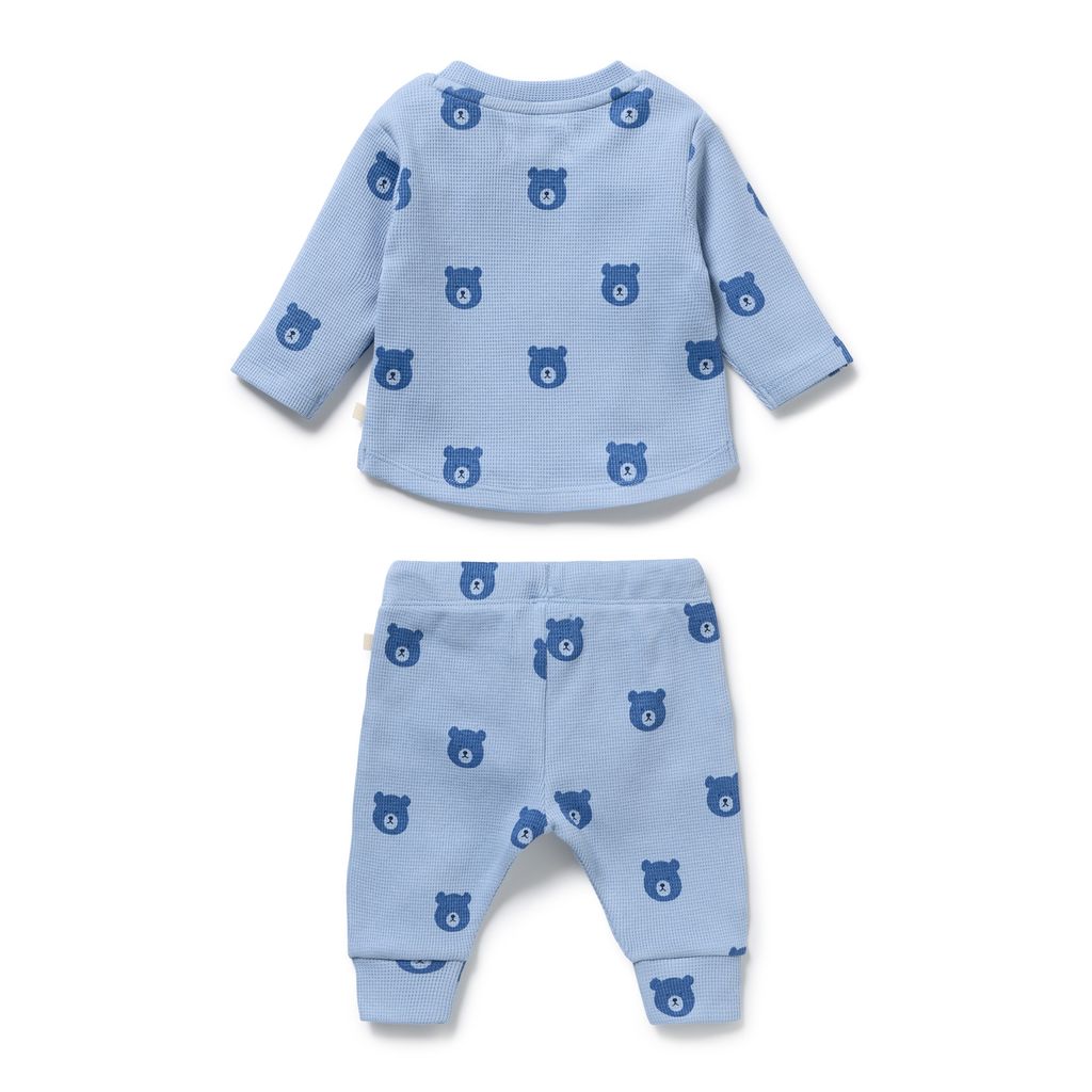 Bear Hugs Organic Waffle Set