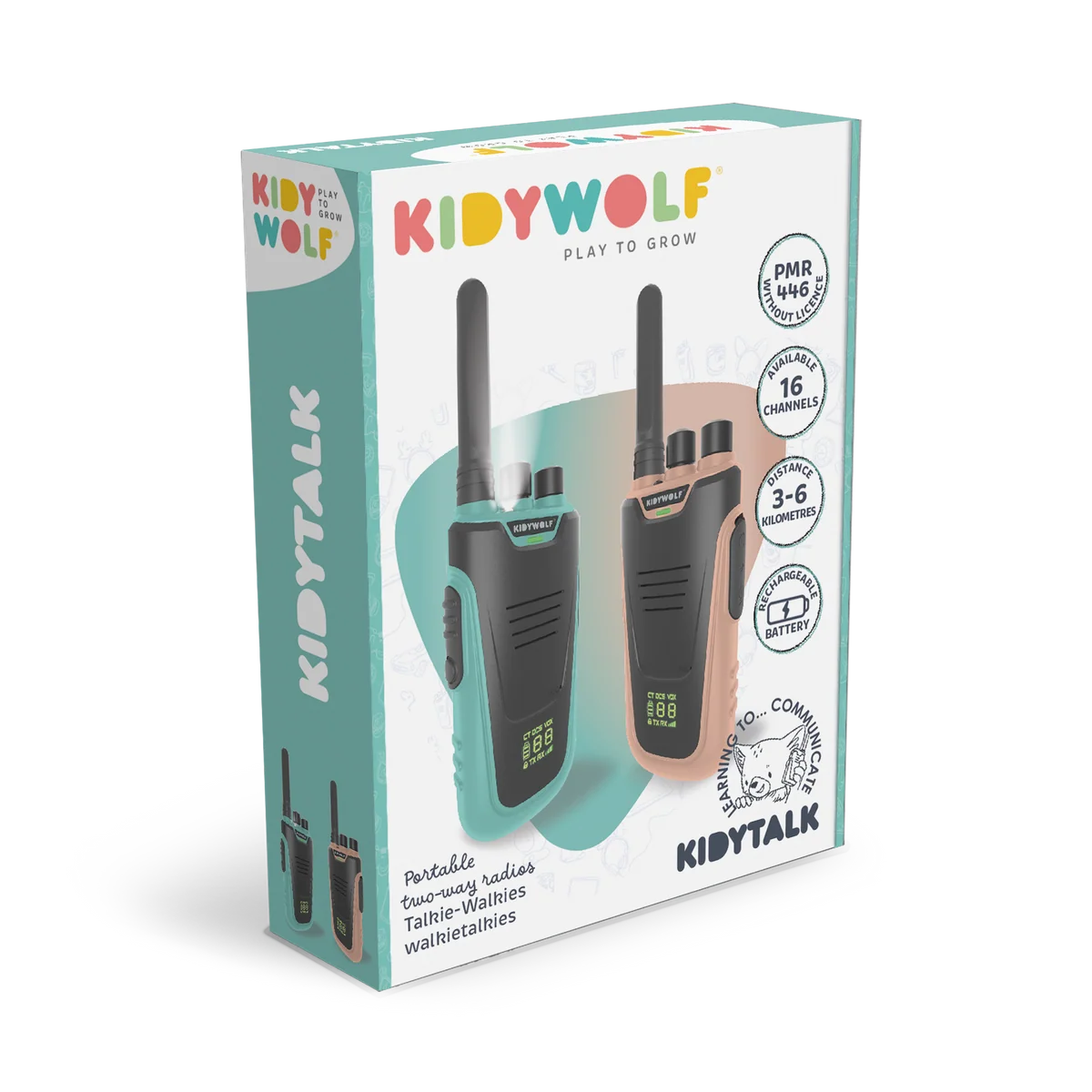 KidyTalk - Long Range Walkie-Talkie