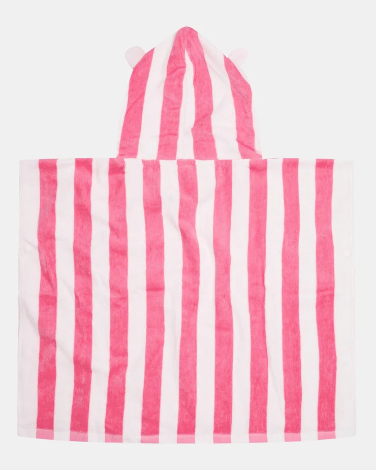 Hooded Towel Beachcomber - Watermelon
