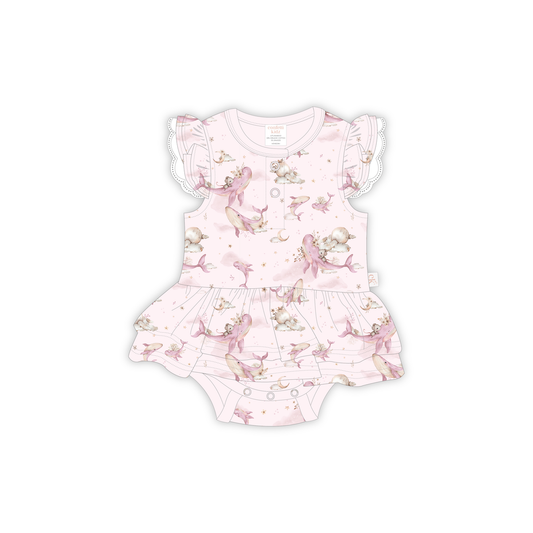 Bodysuit Dress - Whimsical Whale