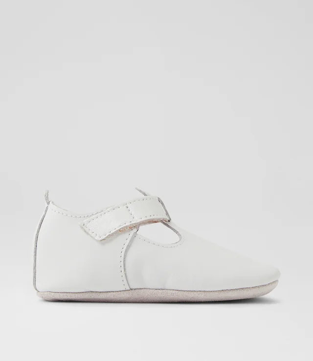 Jack And Jill Infant White Leather