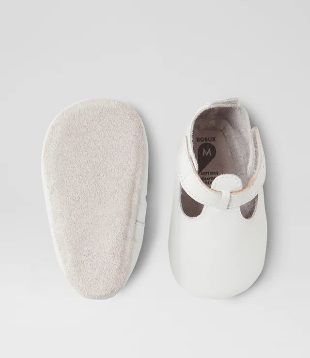 Jack And Jill Infant White Leather