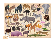 Load image into Gallery viewer, Wild Animals Puzzle (100pc)
