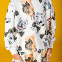 Load image into Gallery viewer, Black Tie Pups Sweatshirt
