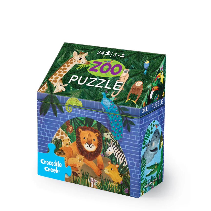 Little Building Puzzle (24pc) - Zoo