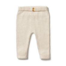 Load image into Gallery viewer, Knitted Legging - Sand Melange
