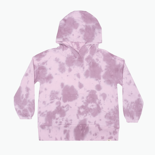 Purple Tie-Dye Love Yourself Hood