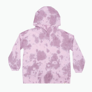 Purple Tie-Dye Love Yourself Hood