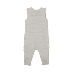 Albert Waffle Knit Overall - Fawn