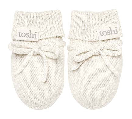 Organic Mittens - Marley Cream