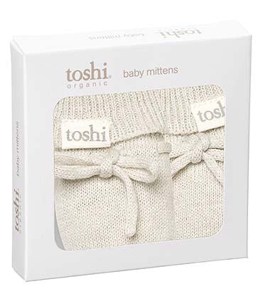 Organic Mittens - Marley Cream