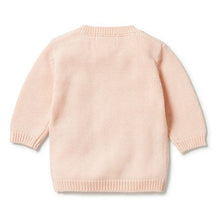 Load image into Gallery viewer, Knitted Mini Cable Jumper - Blush
