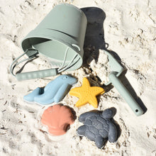 Load image into Gallery viewer, Bucket, Spade &amp; Sand Moulds - Sage
