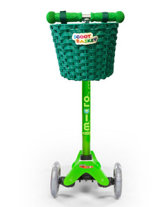 Scooter Bike Basket - Green