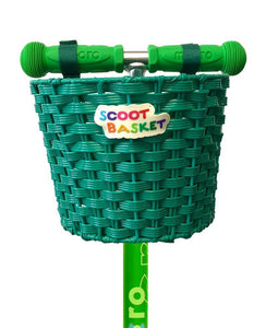 Scooter Bike Basket - Green