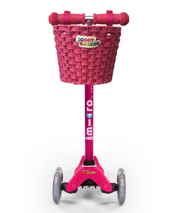 Scooter Bike Basket - Pink