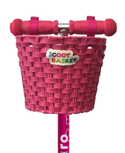 Scooter Bike Basket - Pink