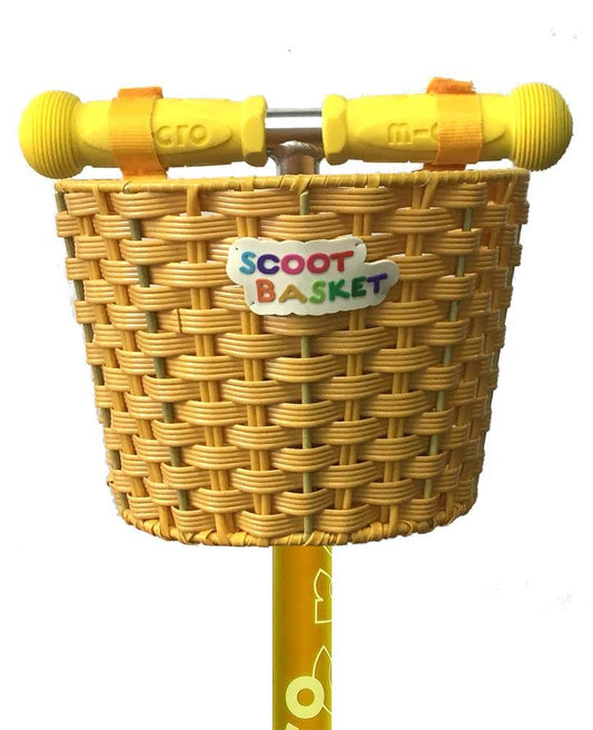 Scooter Bike Basket - Yellow