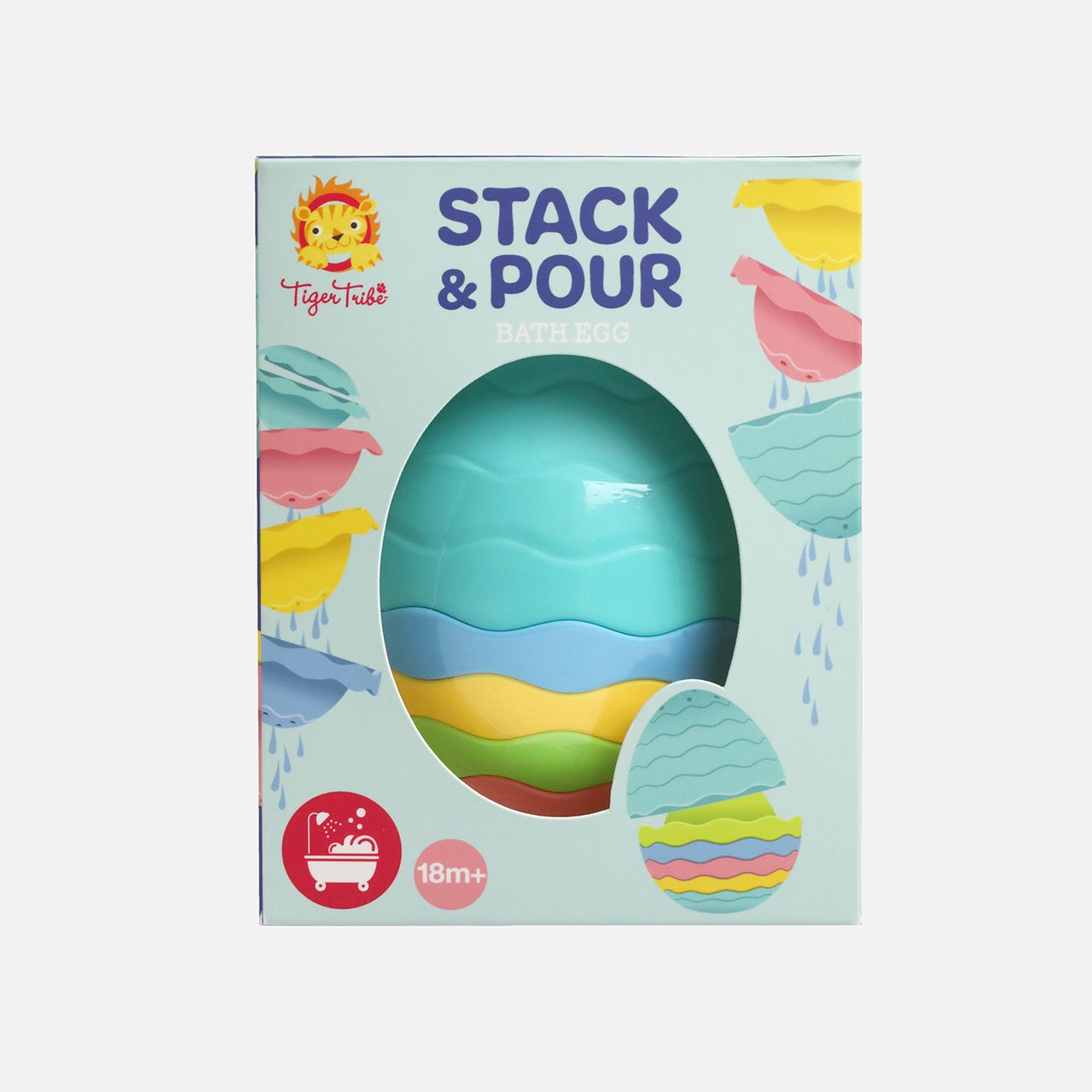 Stack and Pour - Bath Egg