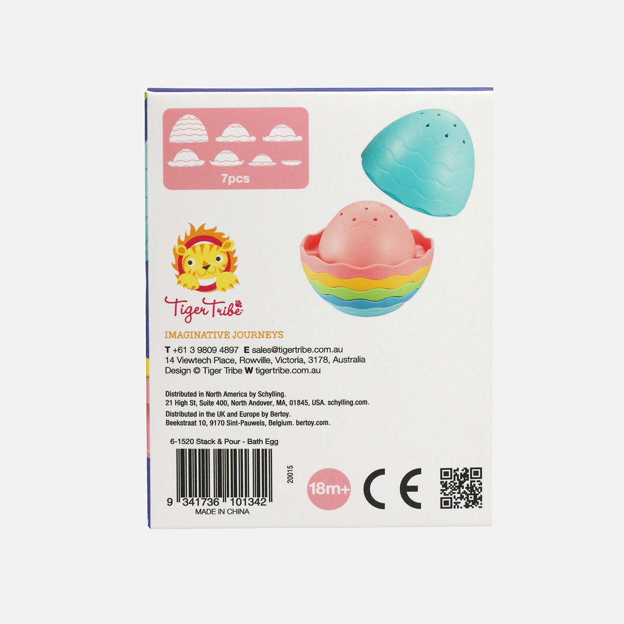 Stack and Pour - Bath Egg