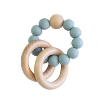 Load image into Gallery viewer, Beechwood Teether Ring Set - Ether
