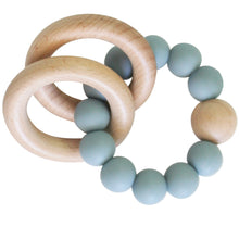 Load image into Gallery viewer, Beechwood Teether Ring Set - Ether
