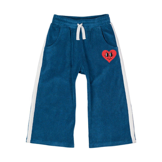 Happy Heart Pants - Blue