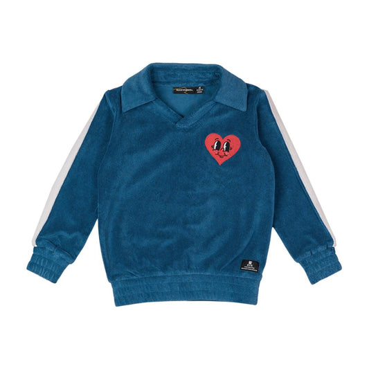Happy Hearts T-shirt - Blue