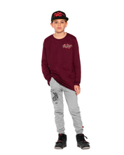 Load image into Gallery viewer, Bandits Tee Long Sleeve - Red Viper Maroon
