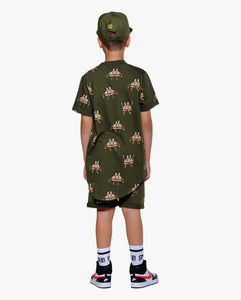 Burgers on the Shorts - Army Green