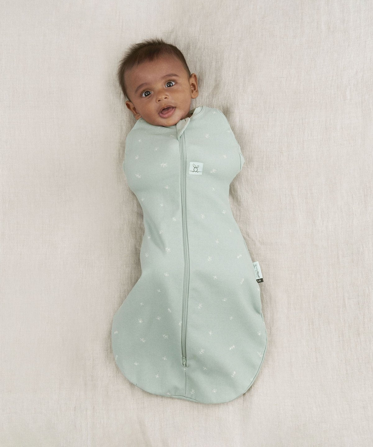 Cocoon Swaddle Bag - Sage (0.2 TOG)