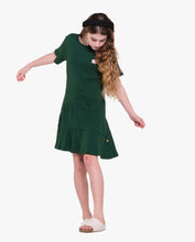 Load image into Gallery viewer, Panel Dress - Deep Green

