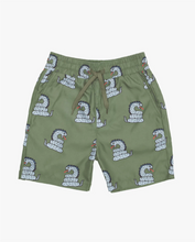 Load image into Gallery viewer, Dino Snake Boardies - Moss Green
