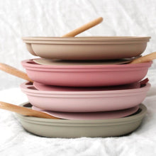 Load image into Gallery viewer, Suction Divided Plate &amp; Fork
