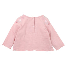Load image into Gallery viewer, Ella Embroidered Tee - Dusky Pink
