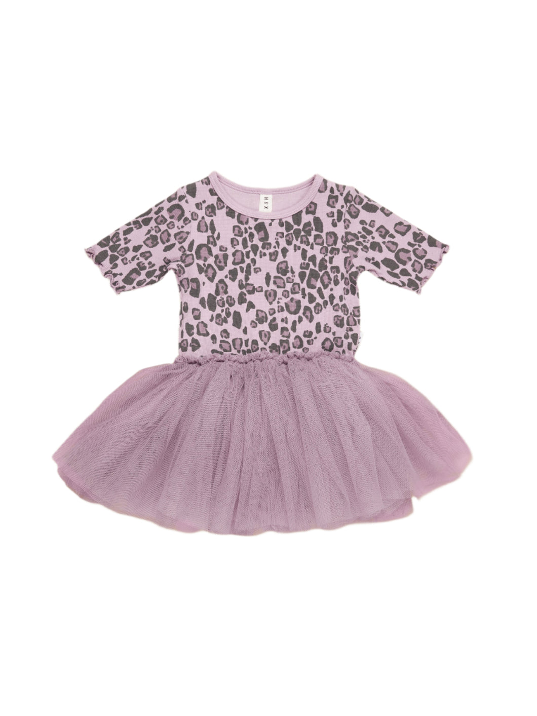 Jaguar Rib Short Sleeve Ballet Dress