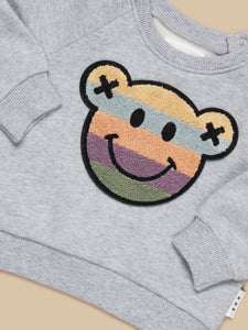 Rainbow Smile Bear Sweatshirt