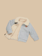 Load image into Gallery viewer, Stripe Reversible 80&#39;s Jacket
