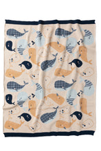 Load image into Gallery viewer, Wilbur Whale Blanket
