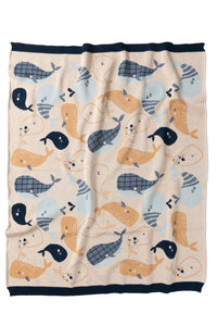 Wilbur Whale Blanket