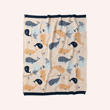 Load image into Gallery viewer, Wilbur Whale Blanket
